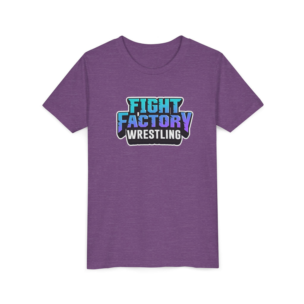 Fight Factory Wrestling Youth Tee — Kids Wrestling T‑Shirt