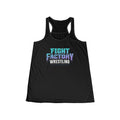 Fight Factory Wrestling Women's Racerback Tank Top — Retro Gradient Logo