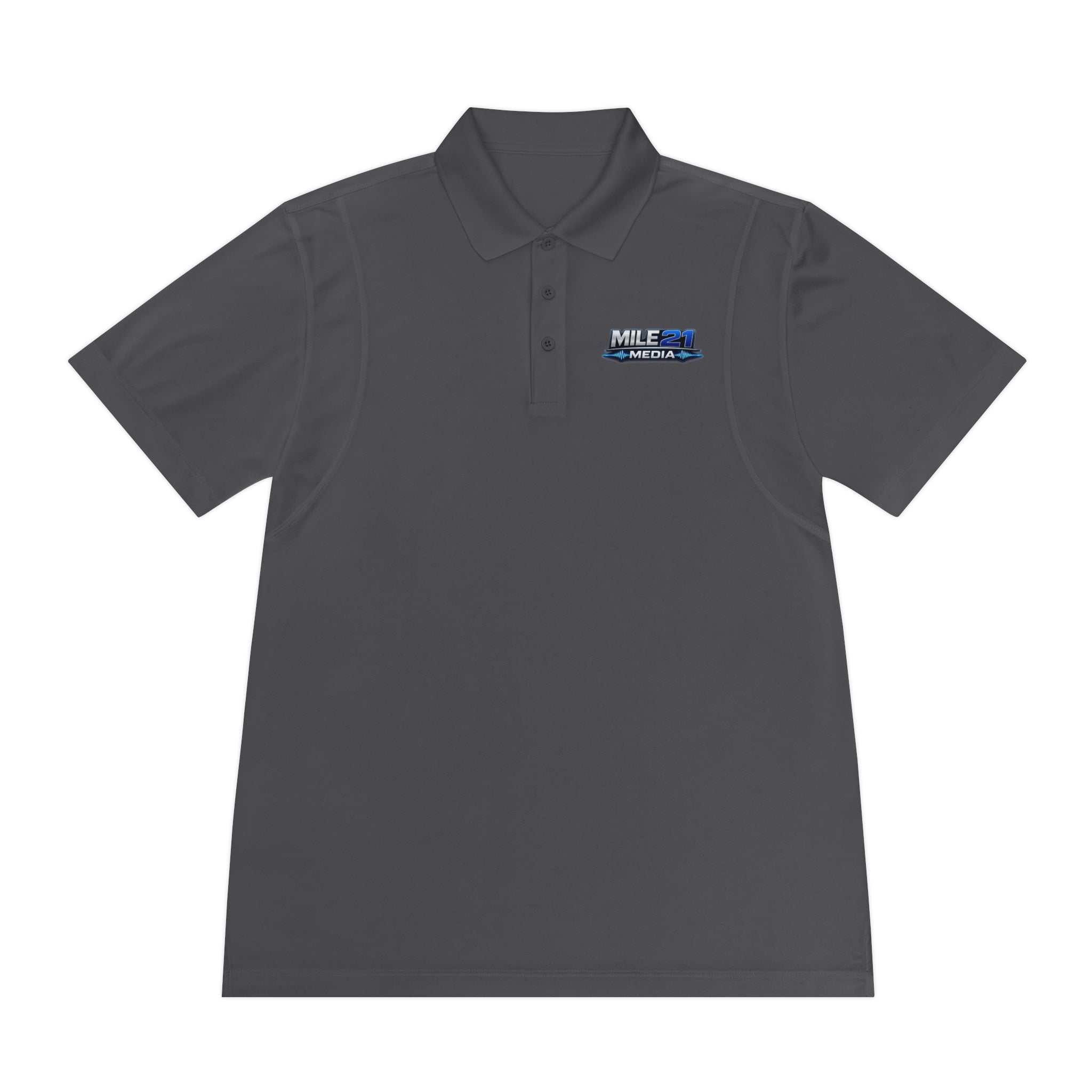 Mile21 Media  — Men’s Performance Sport Polo