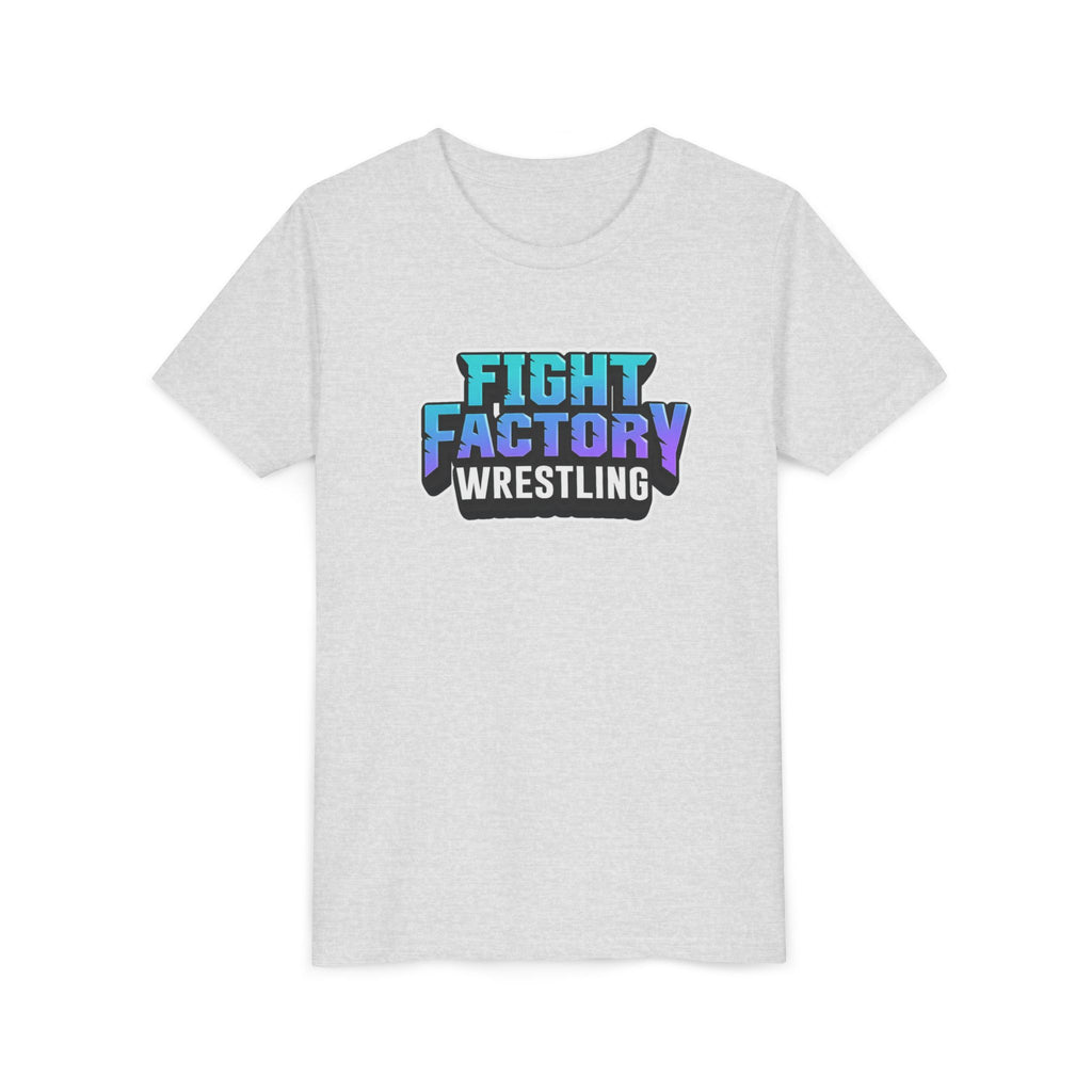 Fight Factory Wrestling Youth Tee — Kids Wrestling T‑Shirt