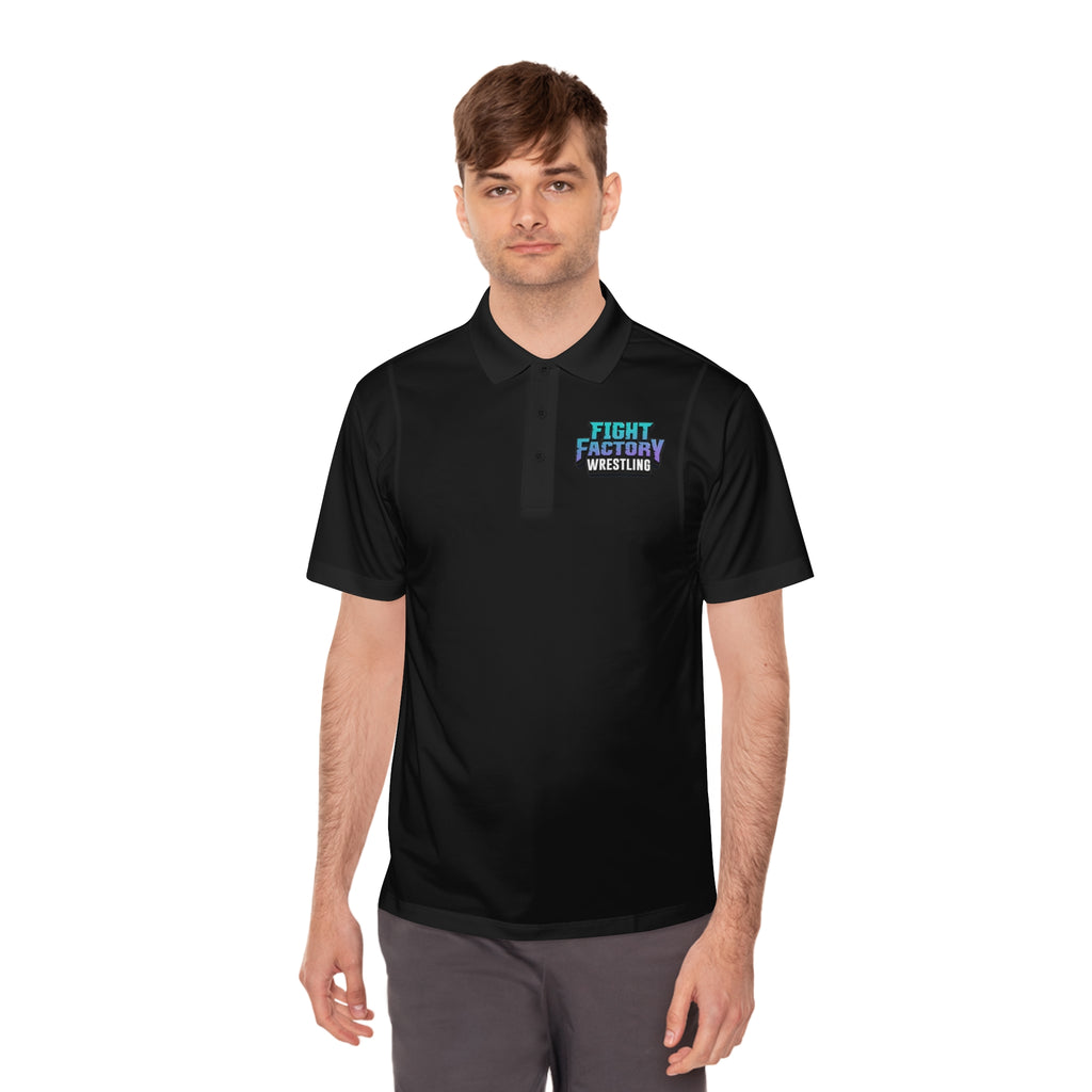 Fight Factory Wrestling Polo Shirt – Men's Athletic Sport Polo