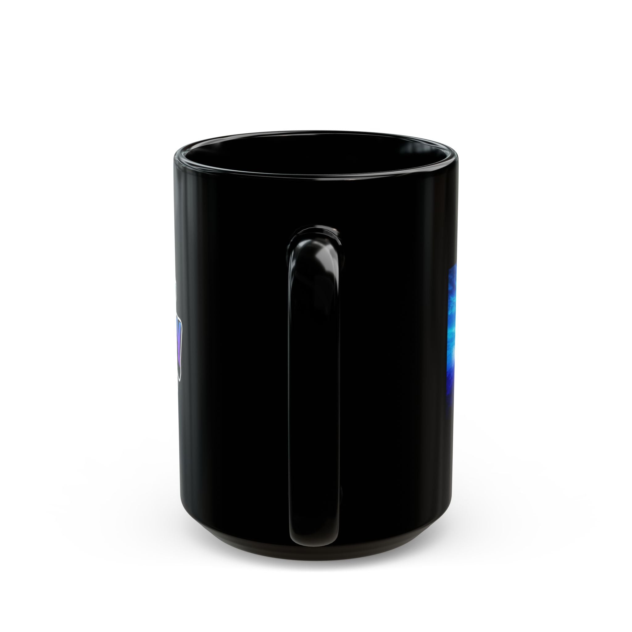 Fight Factory Wrestling & War On Shore 3 Logo Mug — Black Coffee Cup (11oz & 15oz)