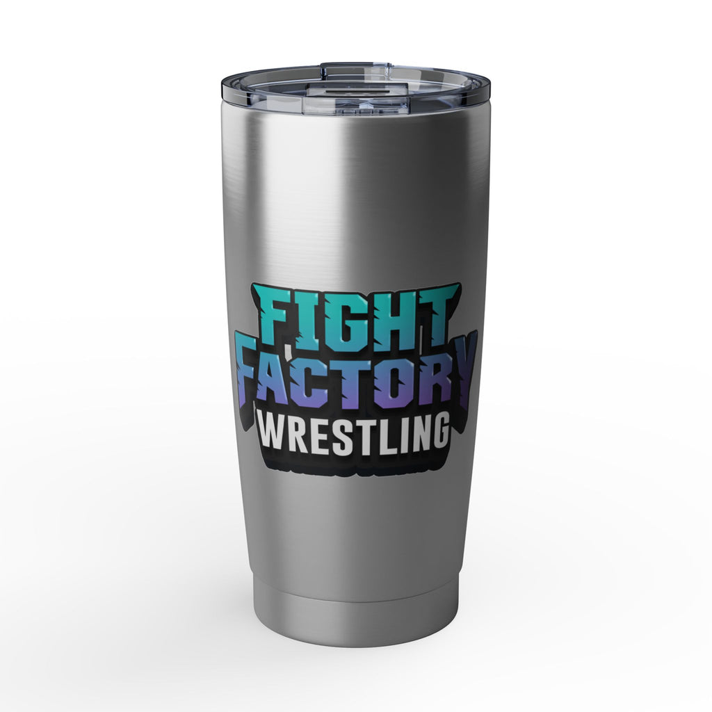 Fight Factory Wrestling 20oz Tumbler – Insulated Stainless Travel Cup