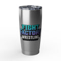 Fight Factory Wrestling 20oz Tumbler – Insulated Stainless Travel Cup