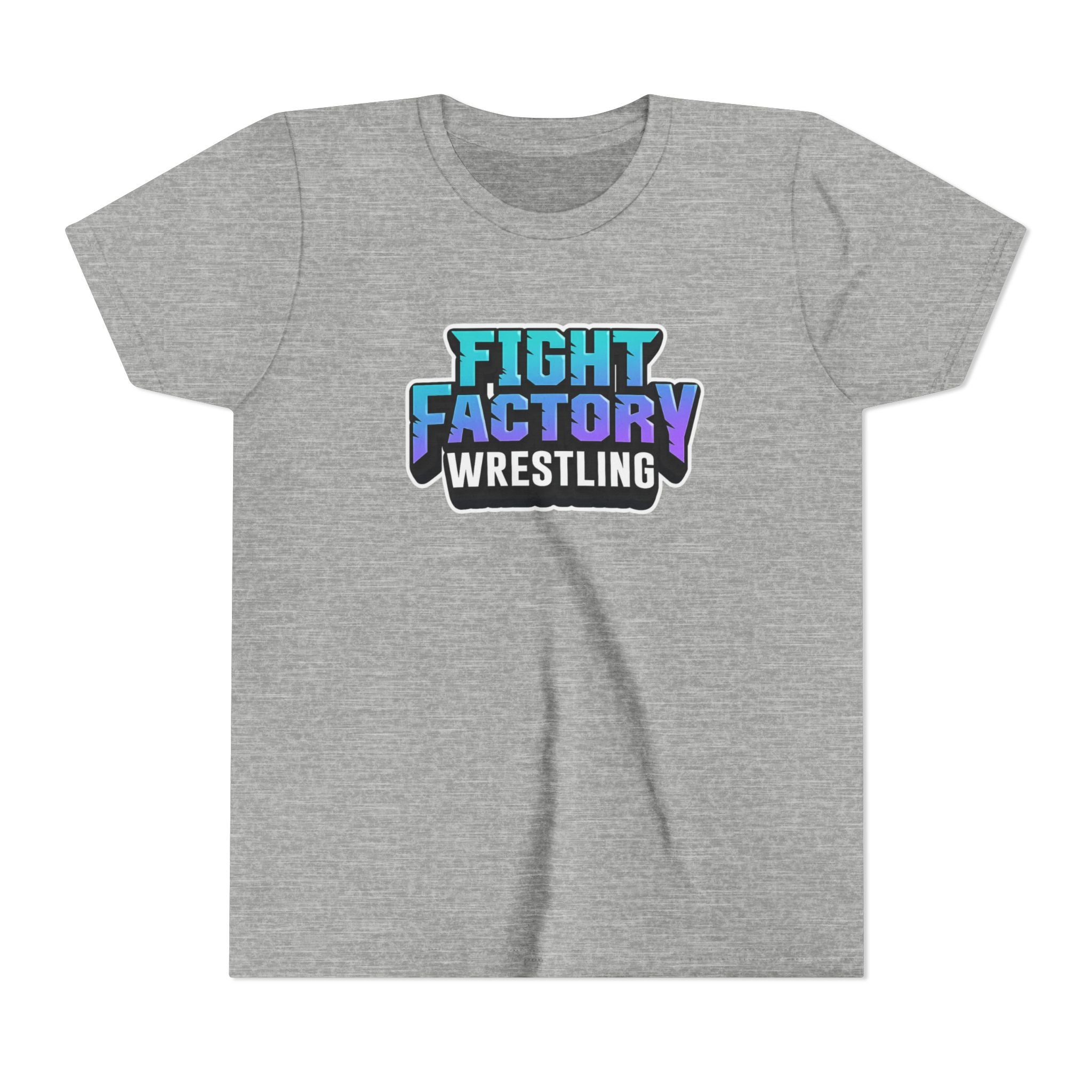 Fight Factory Wrestling Youth Tee — Kids Wrestling T‑Shirt