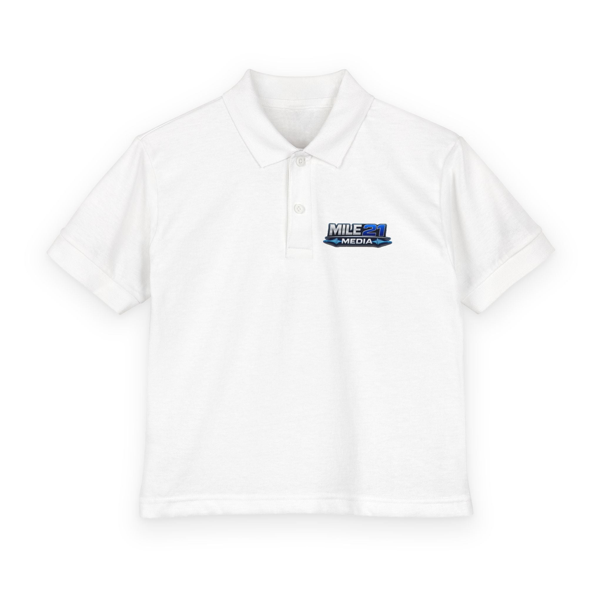 Youth Polo Shirt with Mile High Logo - Kids School Uniform Polo