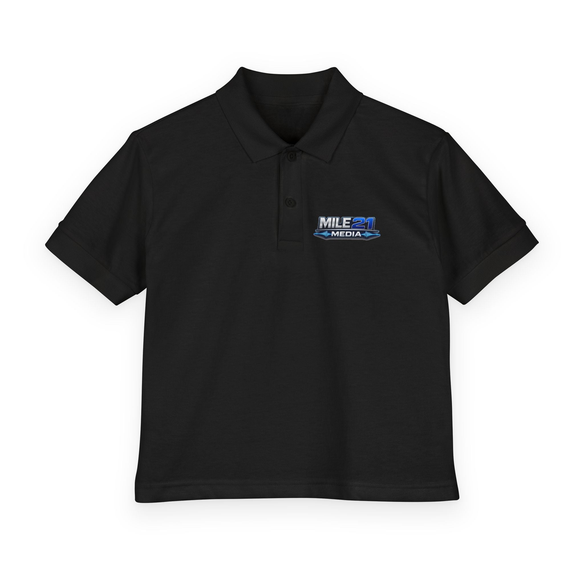 Youth Polo Shirt with Mile High Logo - Kids School Uniform Polo