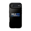 Mile21 Media Tough Phone Case — Protective Slim Shockproof Cover with Logo
