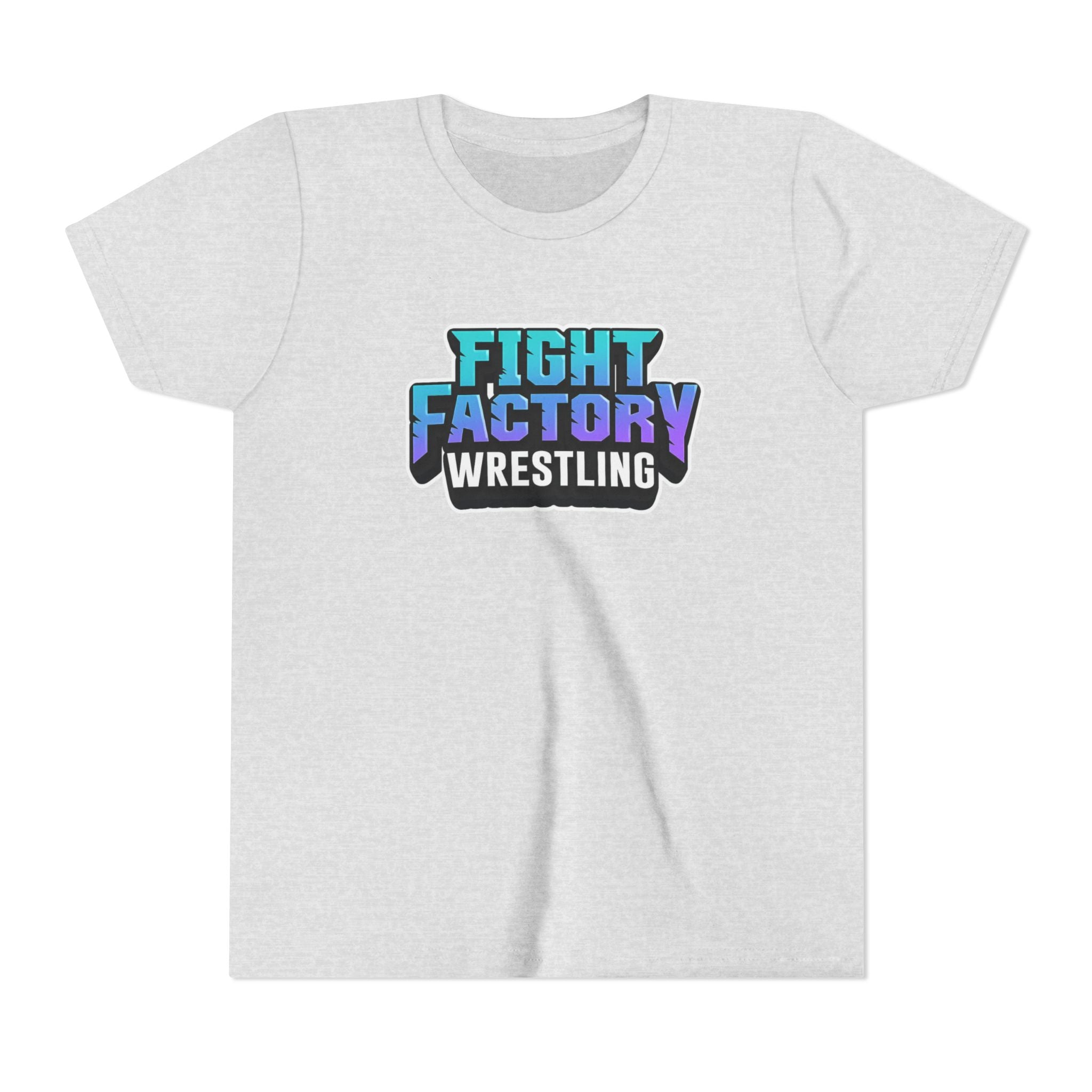 Fight Factory Wrestling Youth Tee — Kids Wrestling T‑Shirt