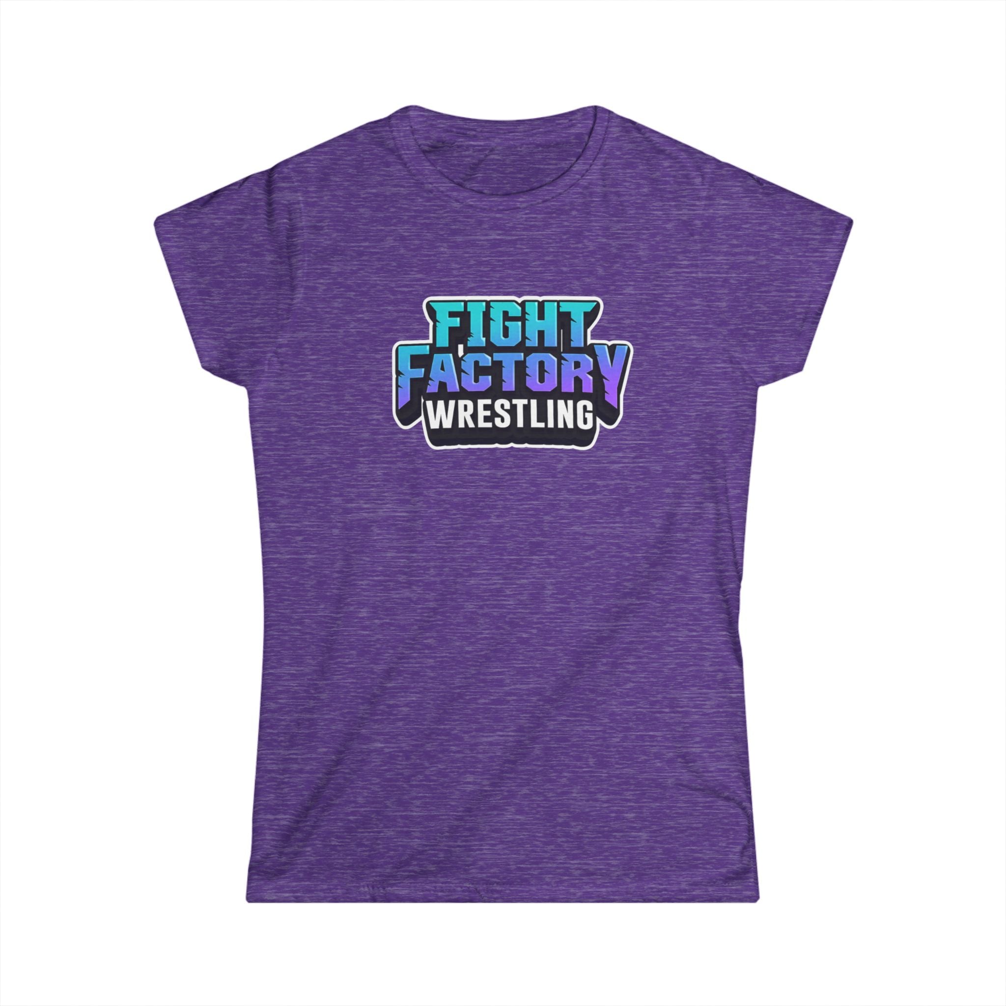 Fight Factory Wrestling Women's Logo Tee — Lightweight Branded Crewneck