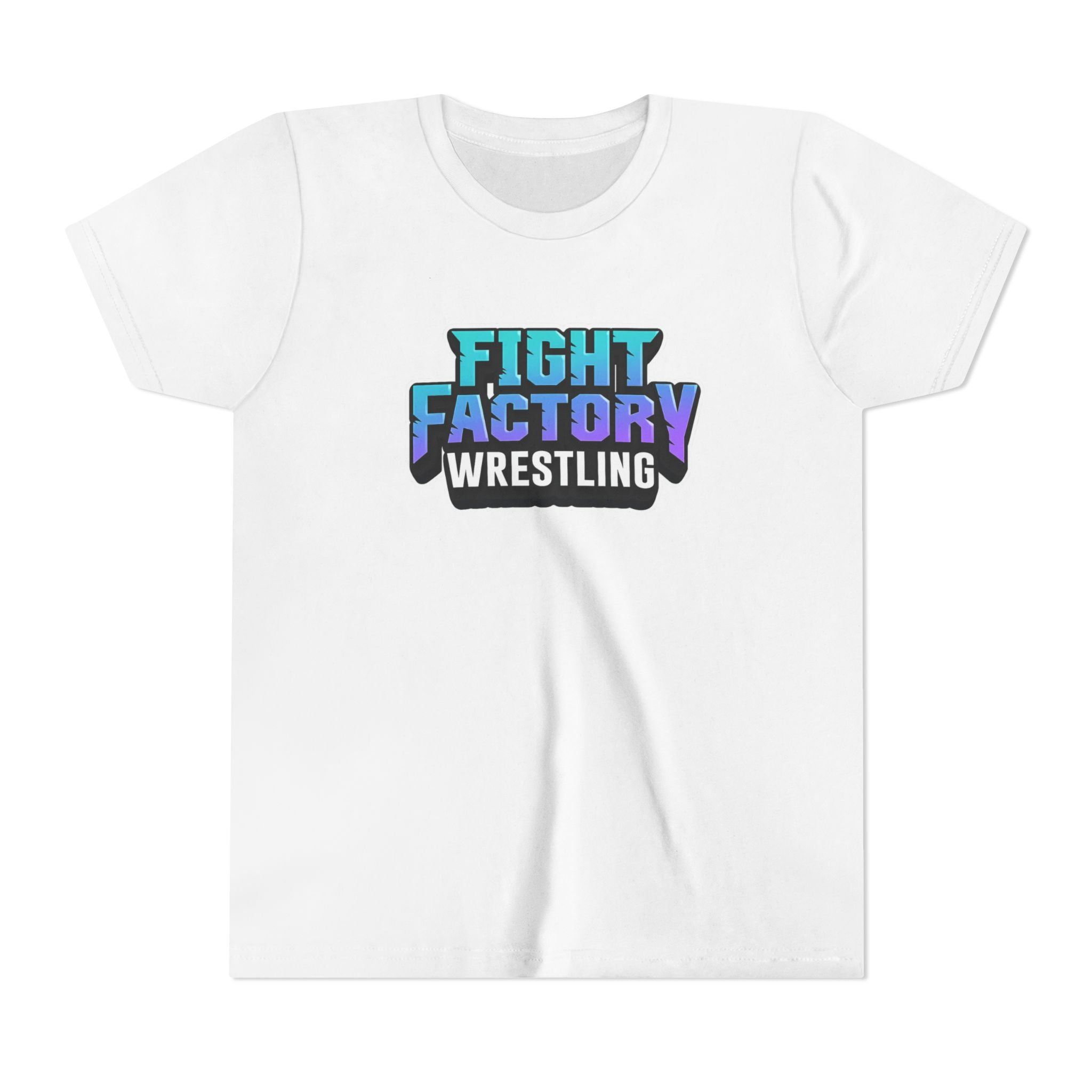 Fight Factory Wrestling Youth Tee — Kids Wrestling T‑Shirt