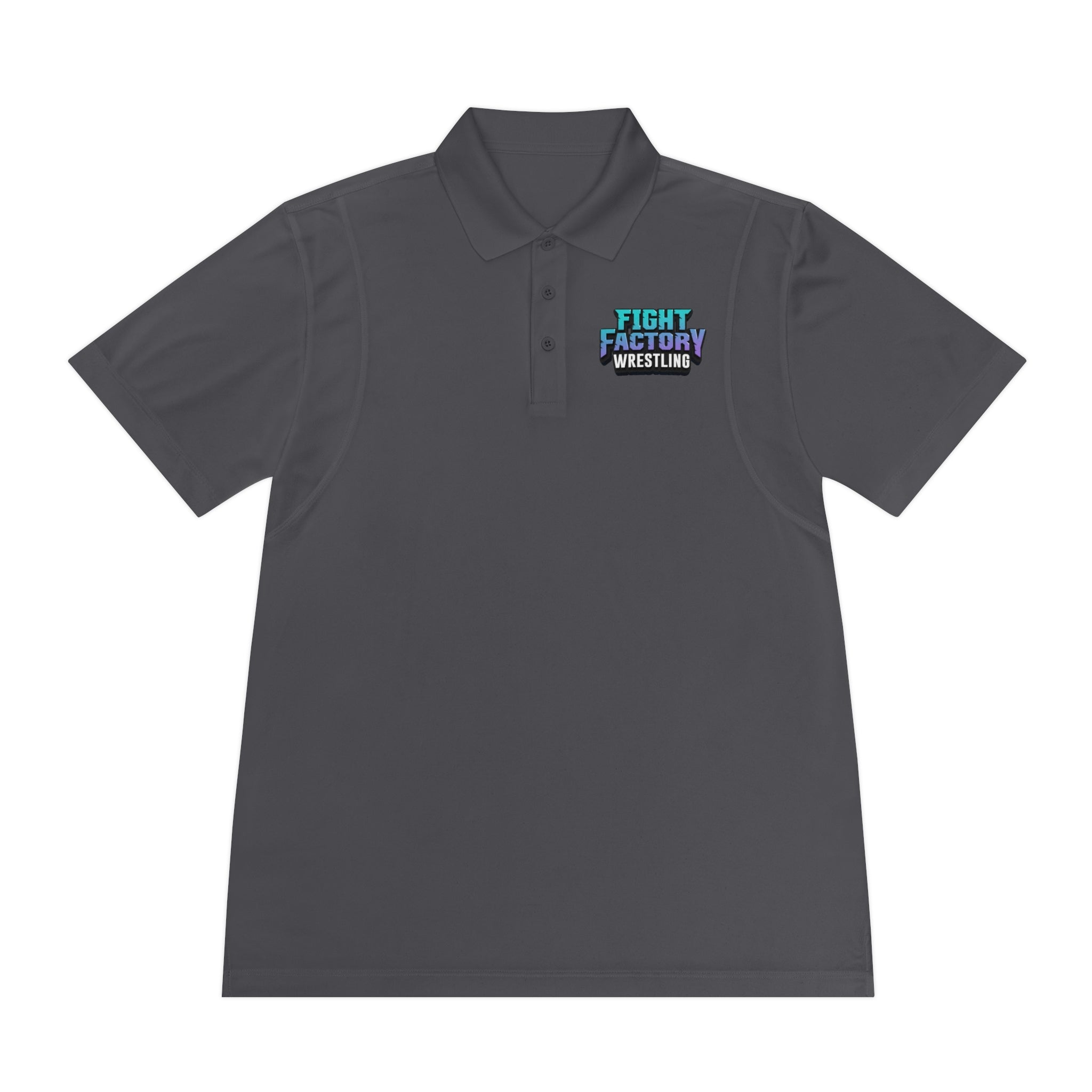 Fight Factory Wrestling Polo Shirt – Men's Athletic Sport Polo
