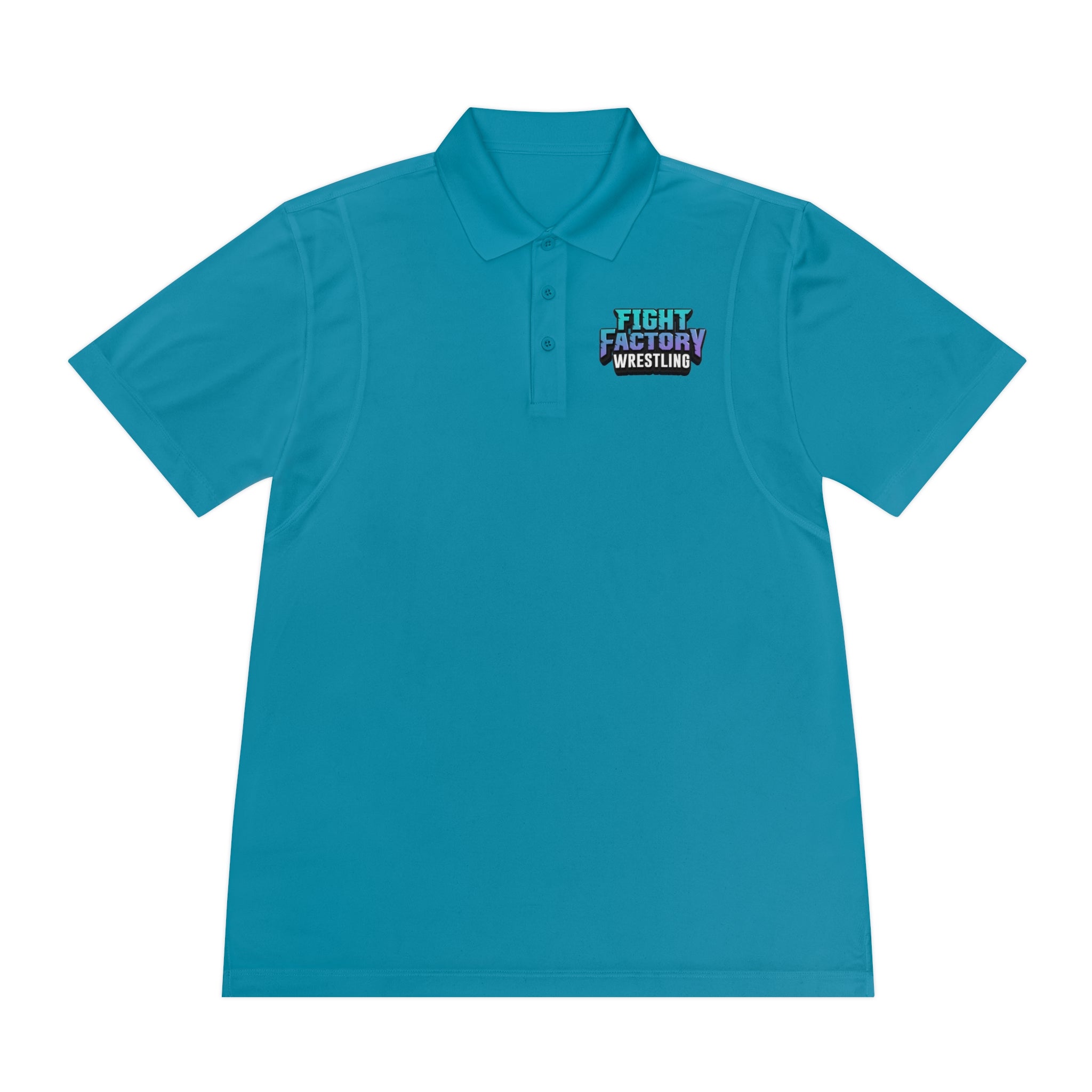 Fight Factory Wrestling Polo Shirt – Men's Athletic Sport Polo