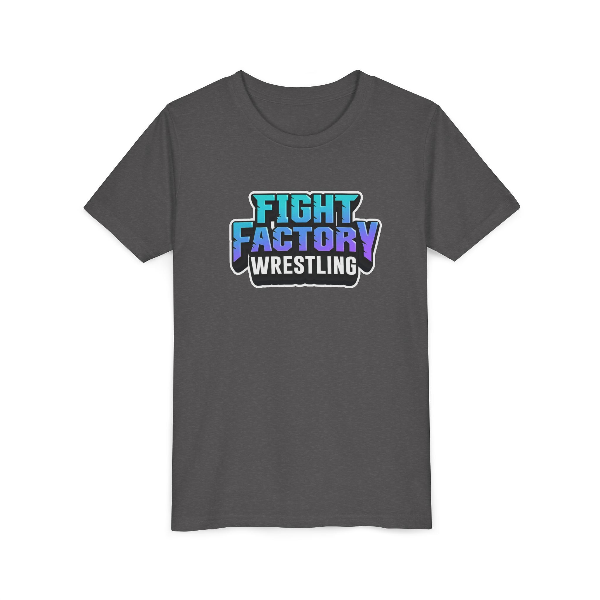 Fight Factory Wrestling Youth Tee — Kids Wrestling T‑Shirt