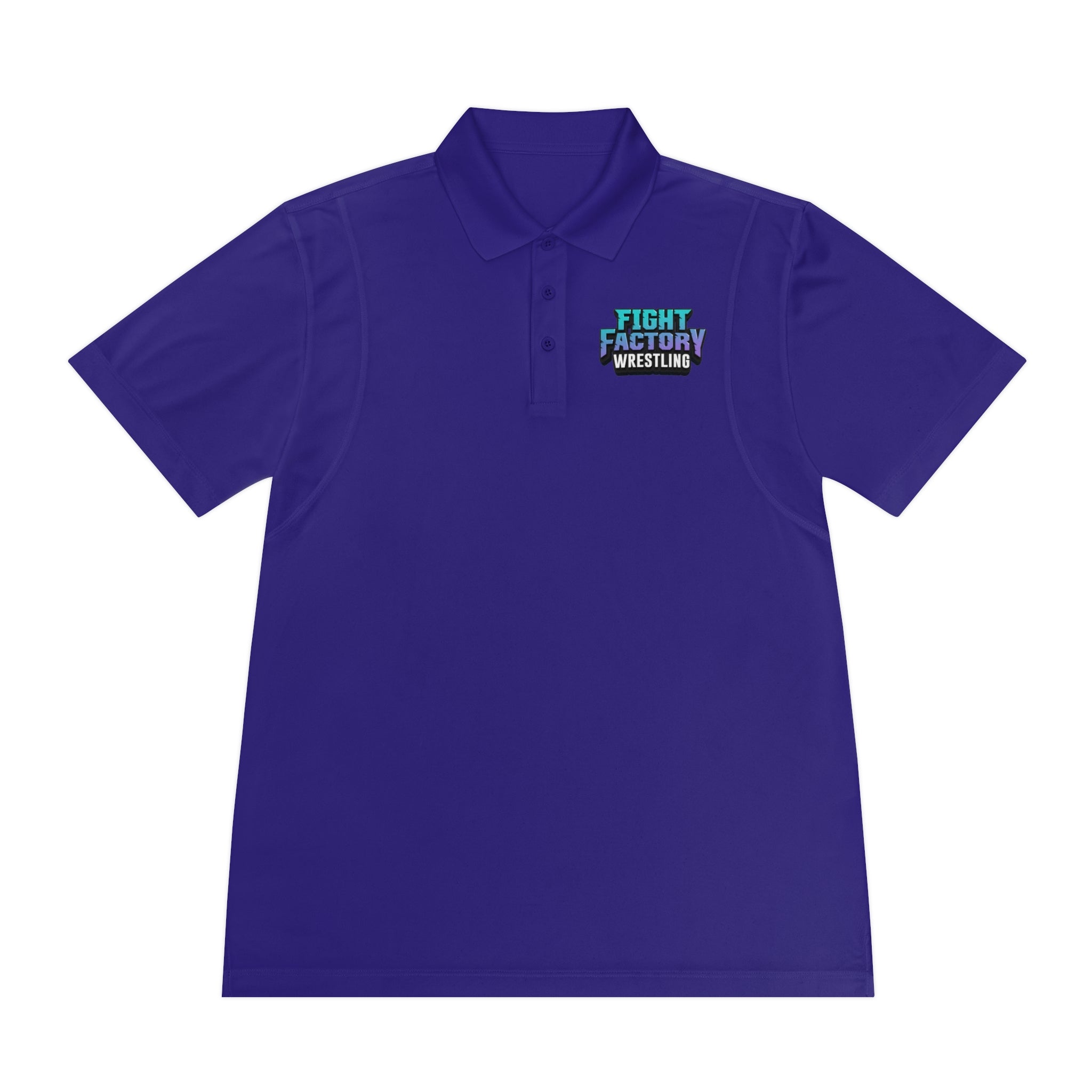 Fight Factory Wrestling Polo Shirt – Men's Athletic Sport Polo