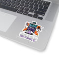 Sticker — 'The War on the Shore' Martell's Tiki Bar, Point Pleasant NJ (Beach Bar Logo)