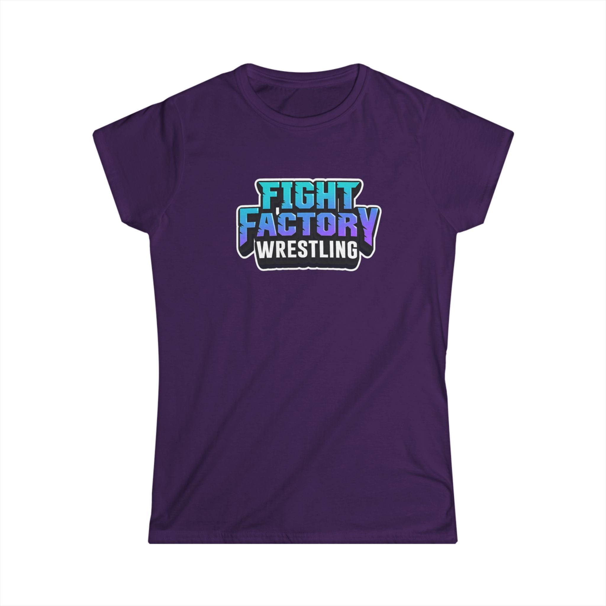 Fight Factory Wrestling Women's Logo Tee — Lightweight Branded Crewneck
