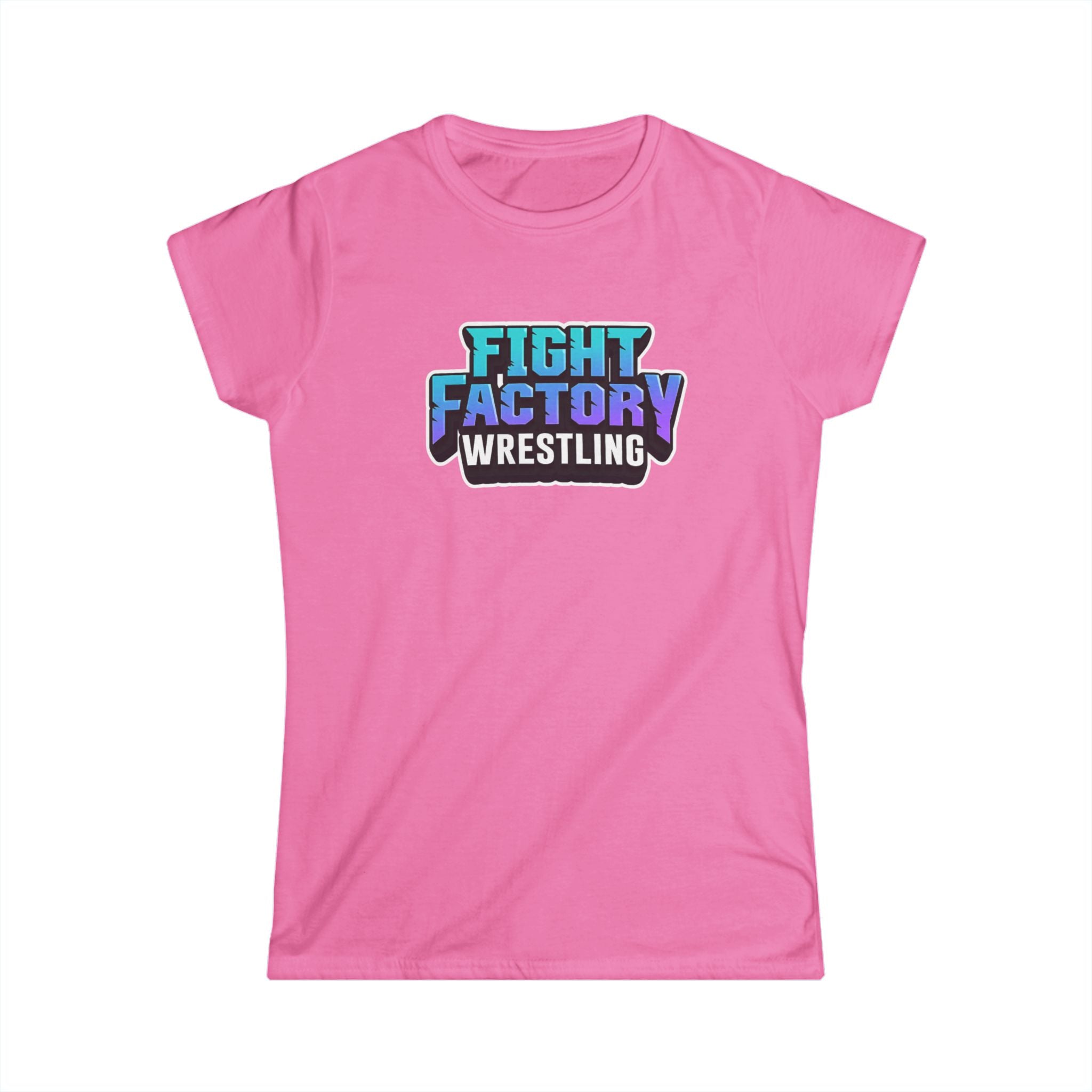 Fight Factory Wrestling Women's Logo Tee — Lightweight Branded Crewneck