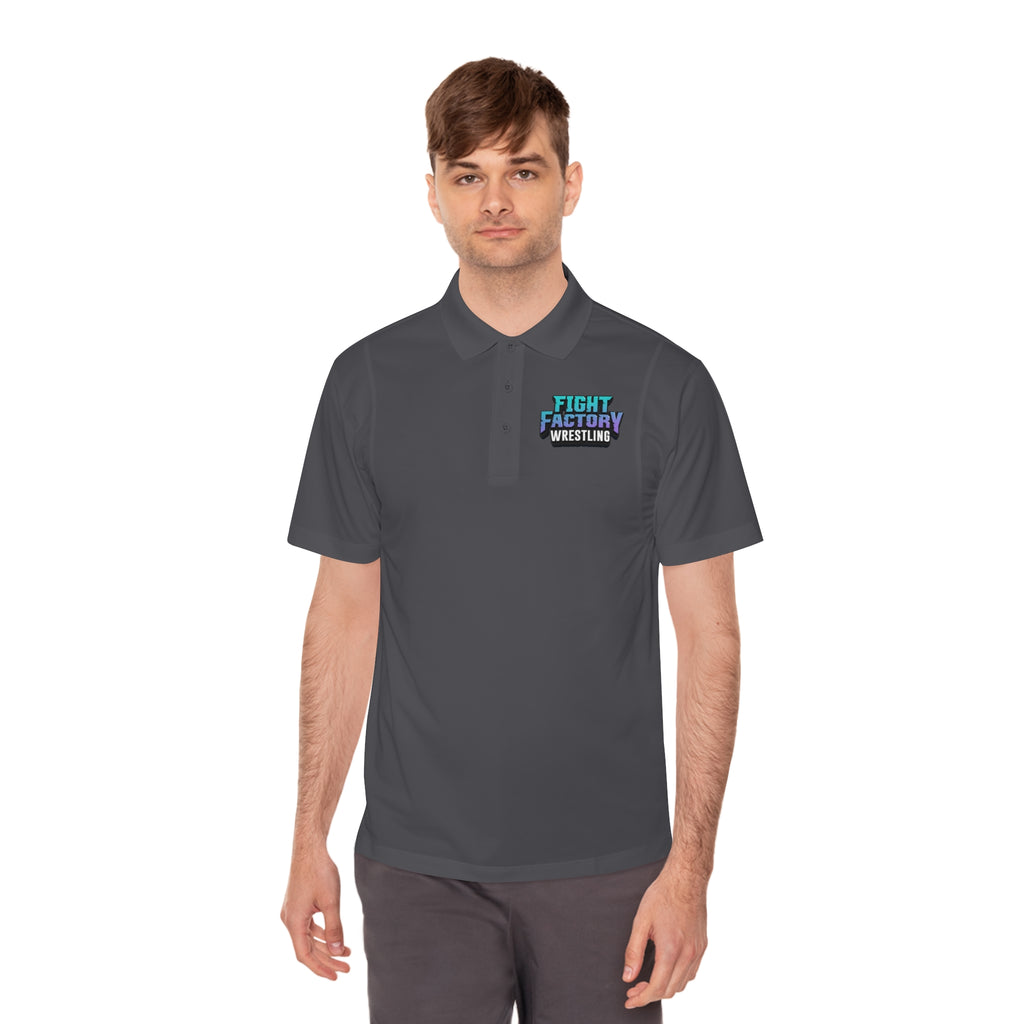 Fight Factory Wrestling Polo Shirt – Men's Athletic Sport Polo