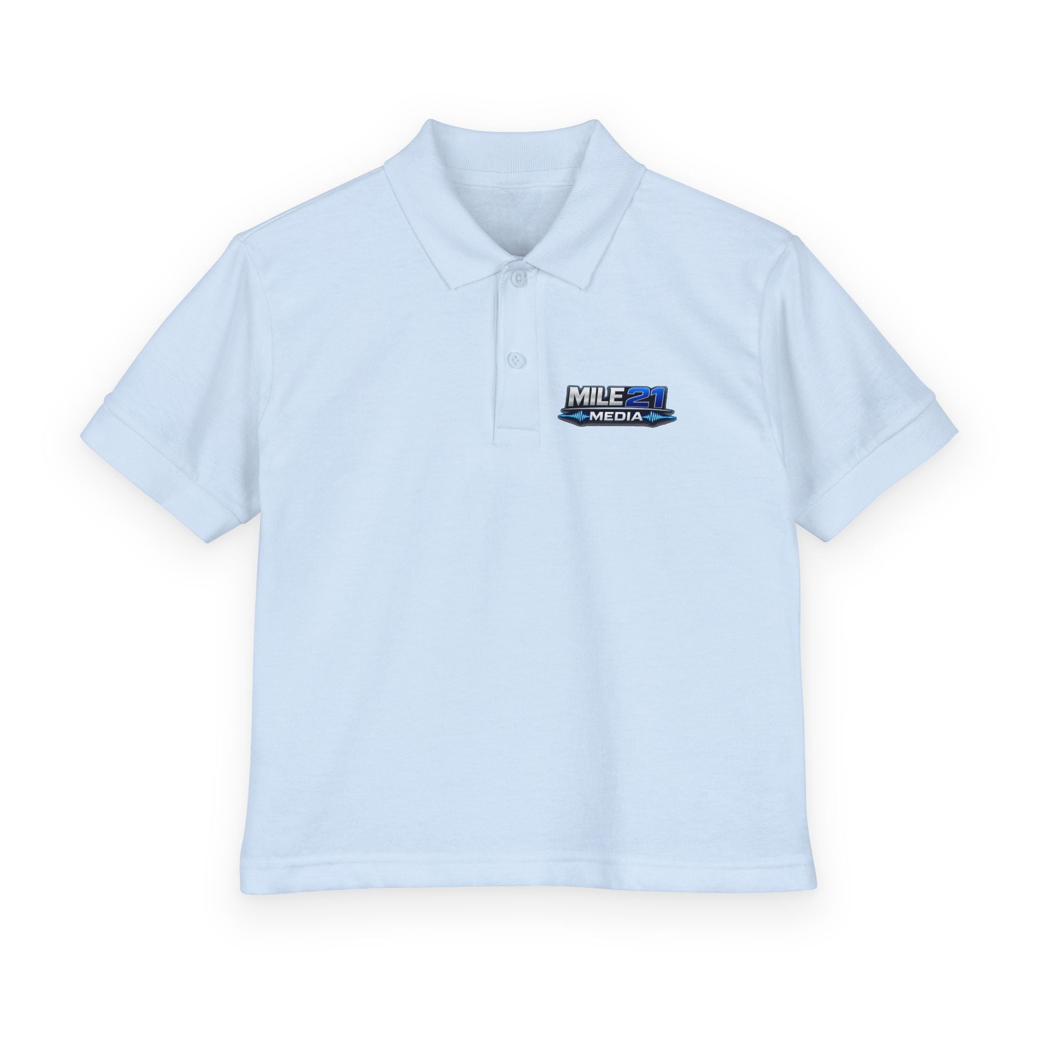 Youth Polo Shirt with Mile High Logo - Kids School Uniform Polo