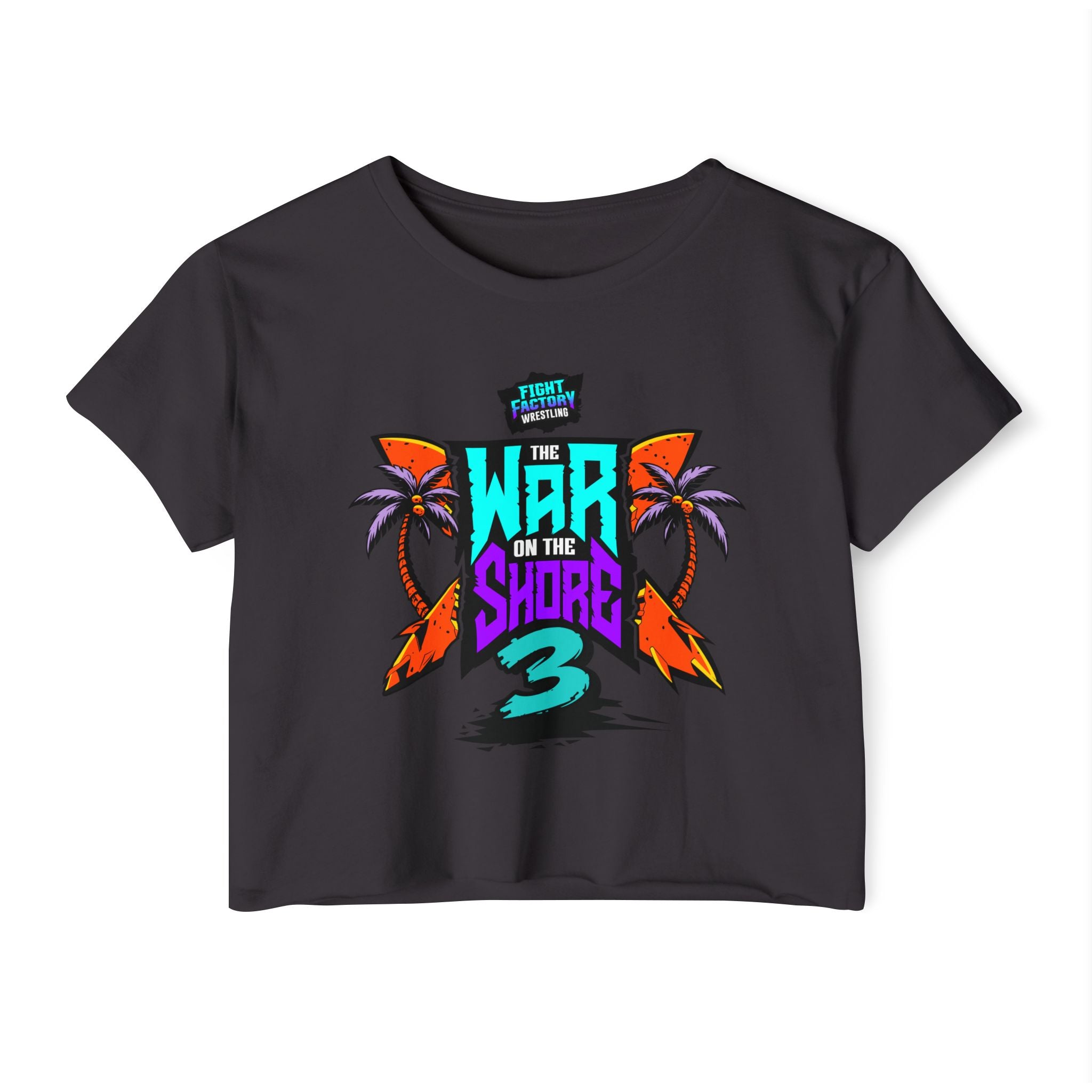 War On The Shore 3 - Women's Crop Top with Short Sleeves