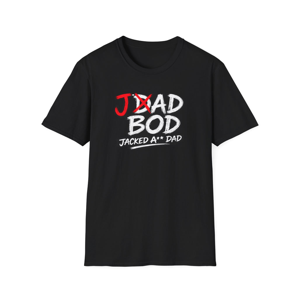 Jacked A** Dad T-Shirt — J-Dad BOD Funny Gym Dad Tee