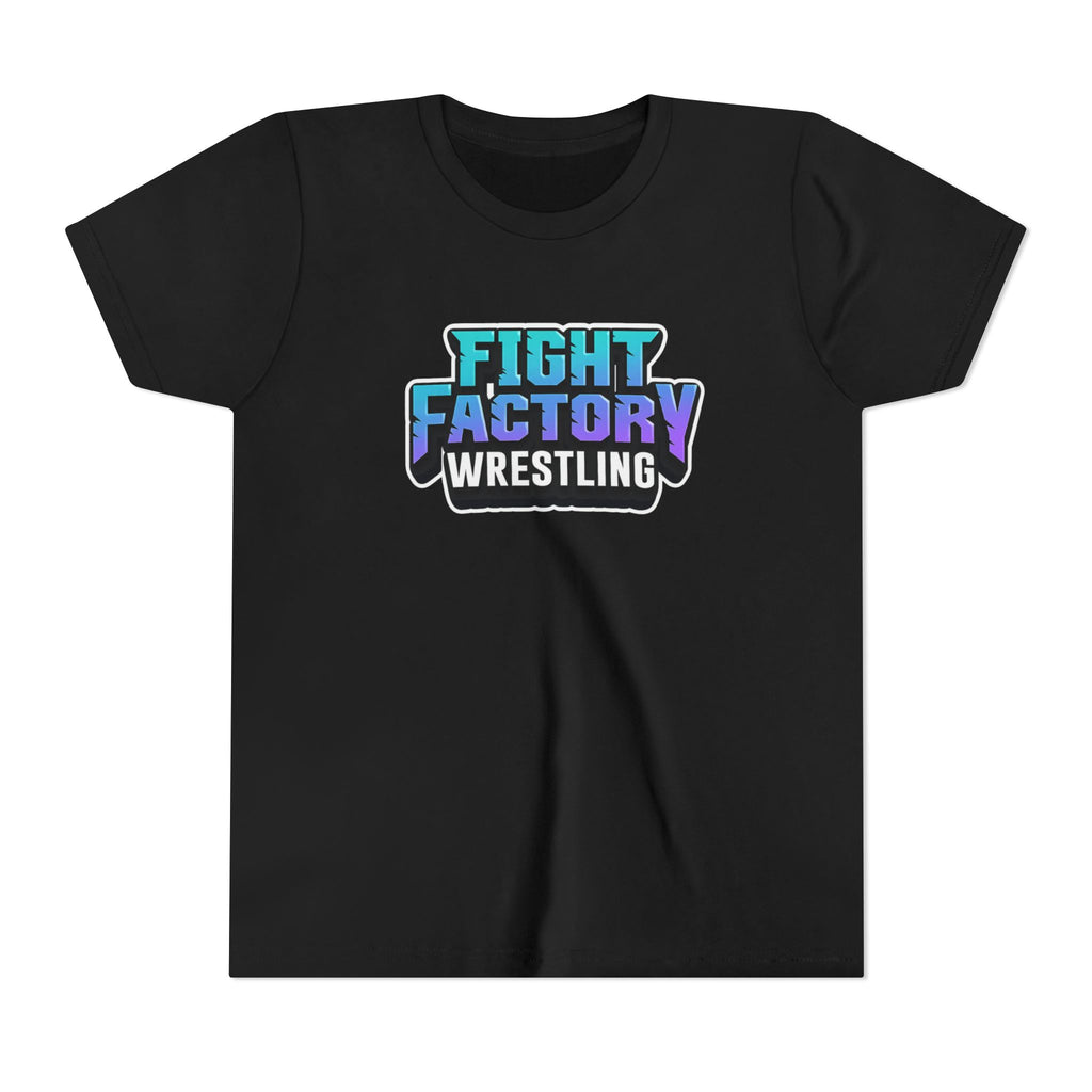 Fight Factory Wrestling Youth Tee — Kids Wrestling T‑Shirt
