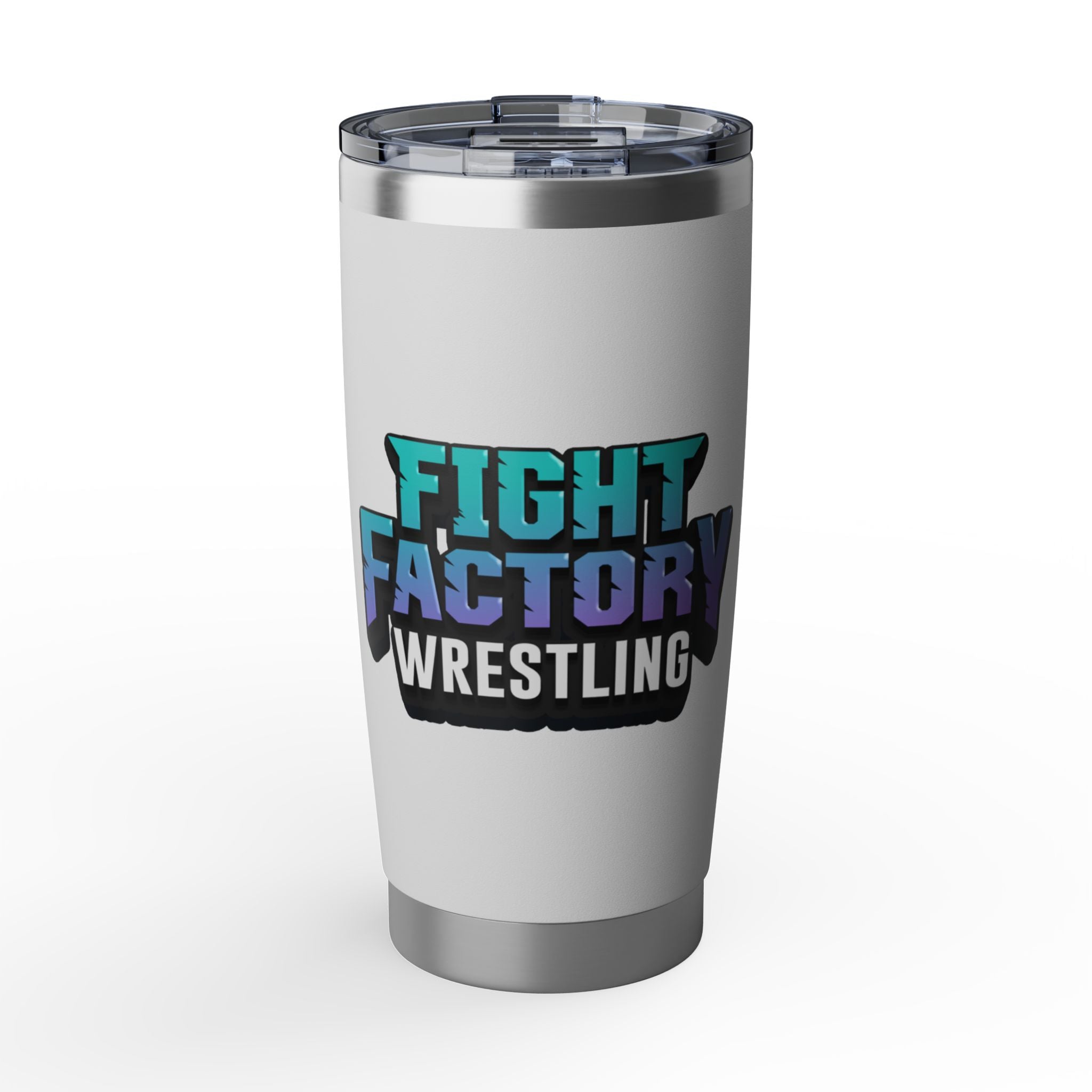 Fight Factory Wrestling 20oz Tumbler – Insulated Stainless Travel Cup