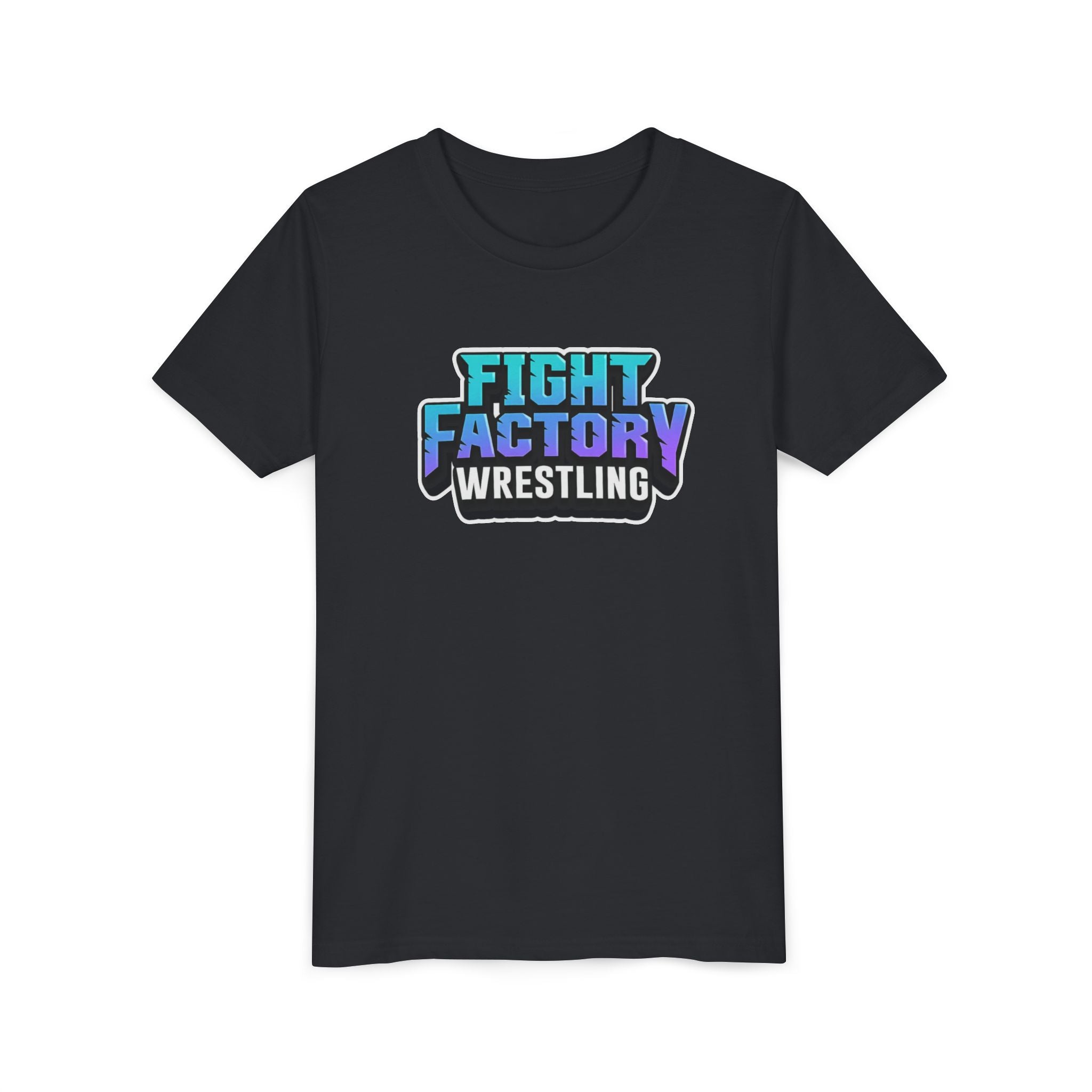 Fight Factory Wrestling Youth Tee — Kids Wrestling T‑Shirt