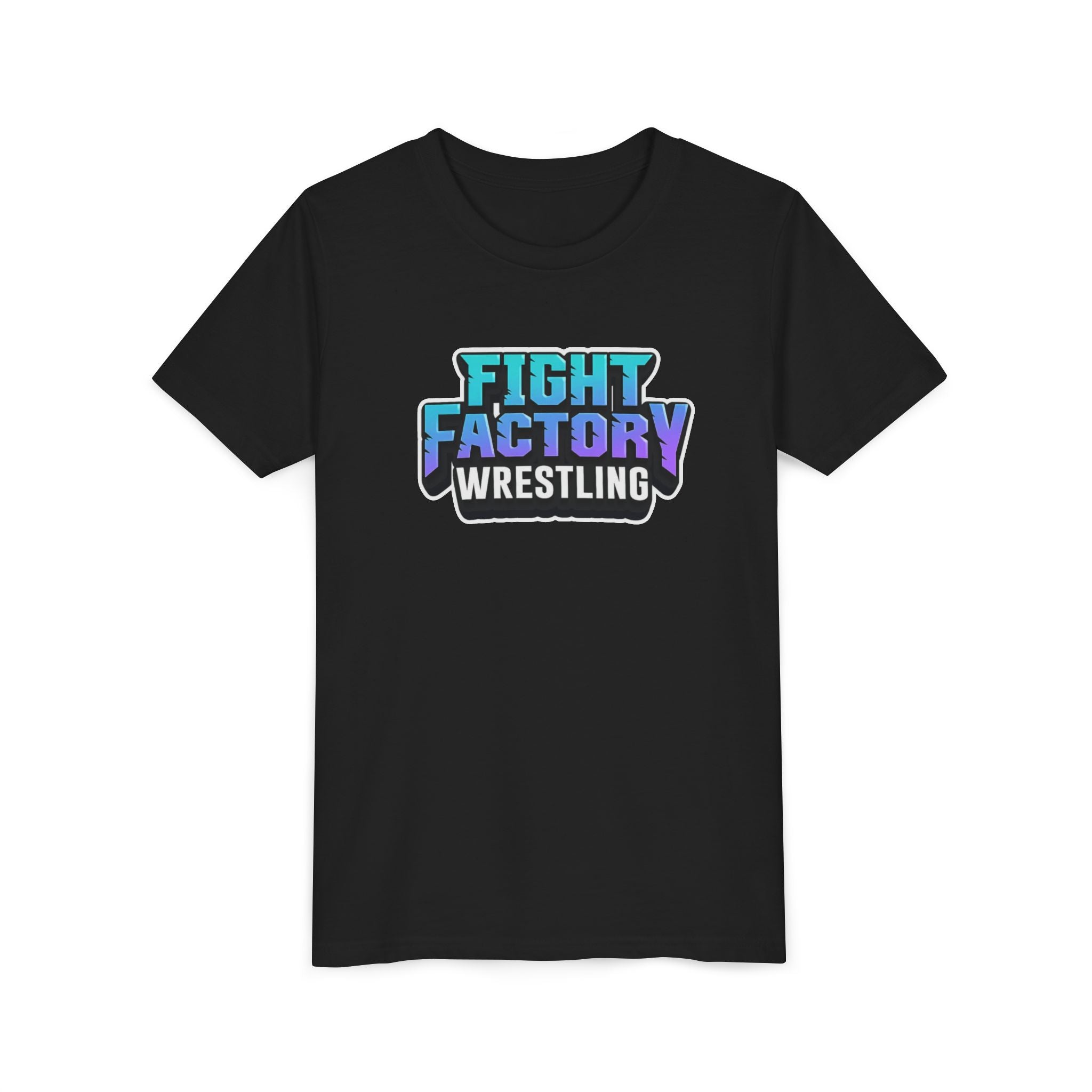 Fight Factory Wrestling Youth Tee — Kids Wrestling T‑Shirt