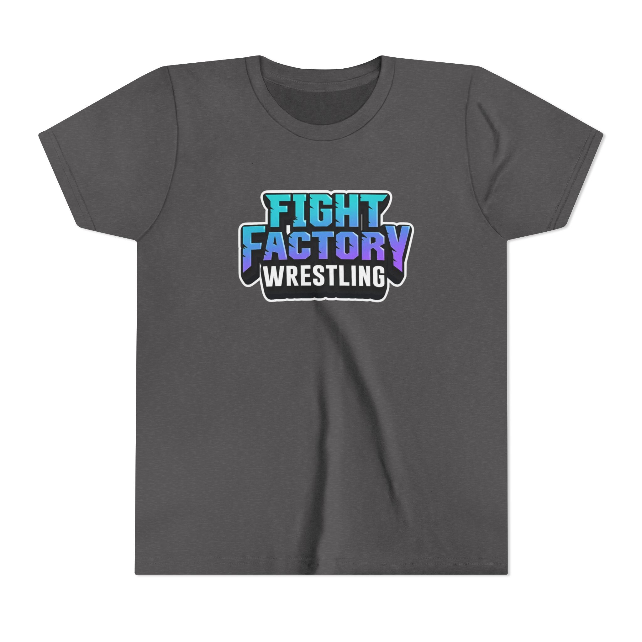 Fight Factory Wrestling Youth Tee — Kids Wrestling T‑Shirt