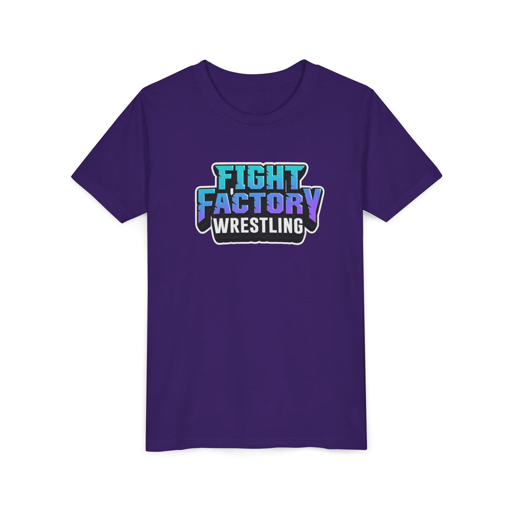 Fight Factory Wrestling Youth Tee — Kids Wrestling T‑Shirt