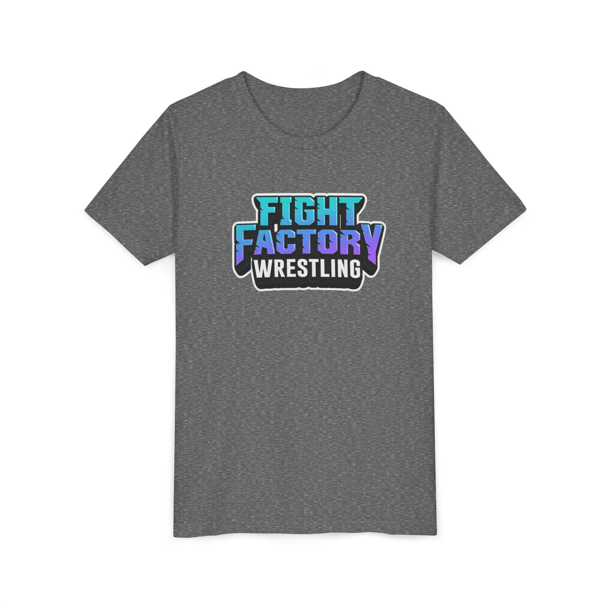 Fight Factory Wrestling Youth Tee — Kids Wrestling T‑Shirt