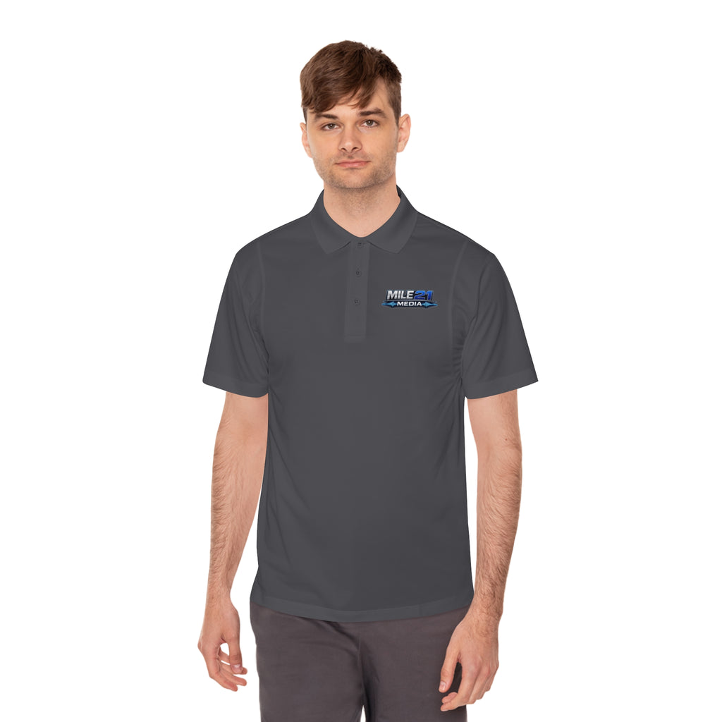 Mile21 Media  — Men’s Performance Sport Polo