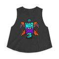 War On The Shore 3 Women's Crop /Razor Back Shirt